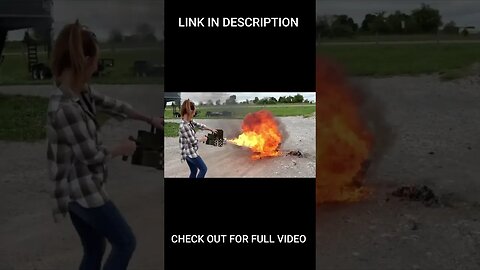 SHOULD BE BANNED but you can BUY IT ON ONLINE - Flamethrower #gadgets #banned # flamethrower #shorts