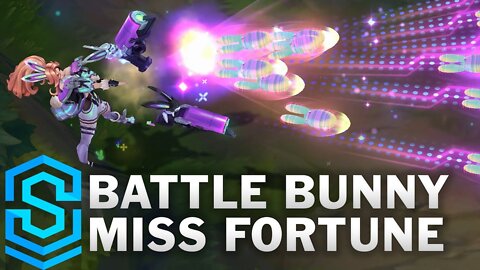 Battle Bunny Miss Fortune Skin Spotlight - League of Legends