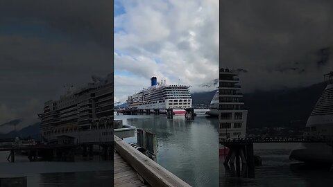 Juneau is Packed With Cruise Ships!