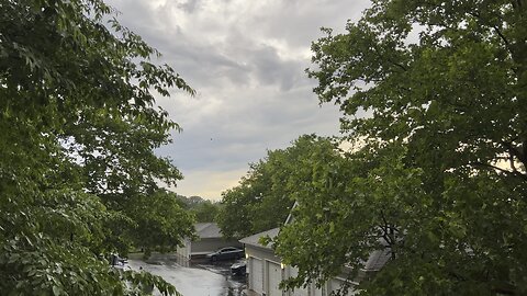 view after rains | pleasant weather and amazing view from terrace #rains #weather #view @azeem97