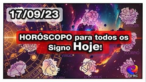 HORÓSCOPO DO DIA - DOMINGO 17 DE SETEMBRO | 𝑫𝒊𝒓𝒄𝒆 𝑨𝒍𝒗𝒆𝒔