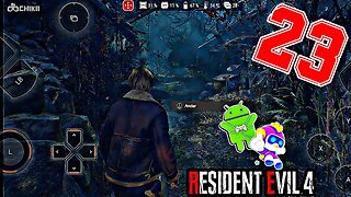 RESIDENT EVIL 4 REMAKE JOGANDO NO CELULAR| COM O APLICATIVO CHIKII EP23