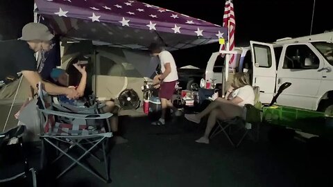 Live - AfterDark - Evening at Camp - Cornhole