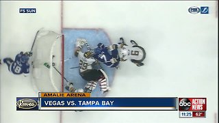 Alex Tuch scores in shootout as Vegas Golden Knights edge Tampa Bay Lightning 3-2