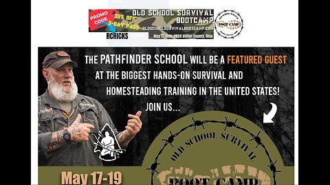 Advertising 2 Huge Events in Ohio Old School Survival Bootcamp