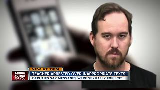 Hillsborough County teacher arrested for sending sexually explicit messages to minor
