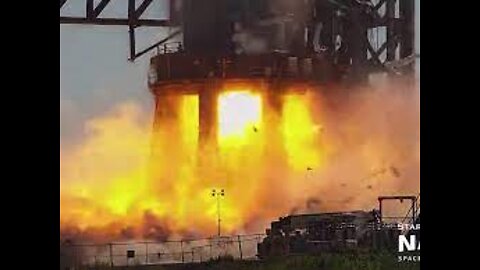 SpaceX Booster 7 Experiences Explosion