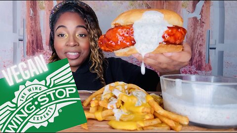 VEGAN WINGSTOP MUKBANG