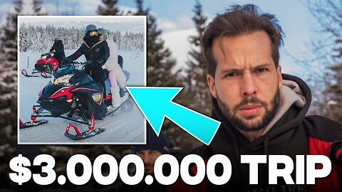 Tristan Tate Goes On $3M Trip In FREEZING Mountains!