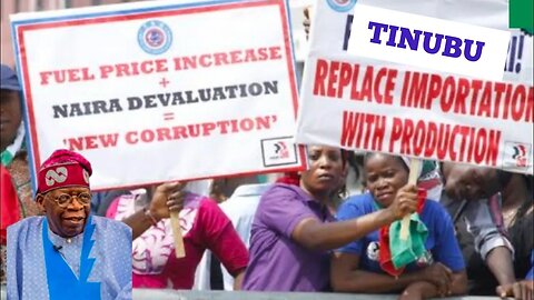 Protest Nigerian youth want Tinubu removed Buhari Is Better Than Tinubu - Nigerians Cry Out