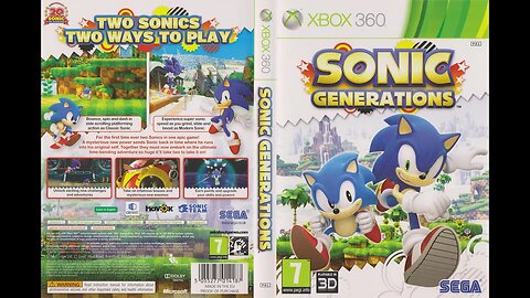 Sonic Generations - Parte 5 - Direto do XBOX 360