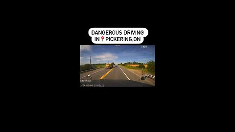 Dangerous Driving In Pickering Ontario