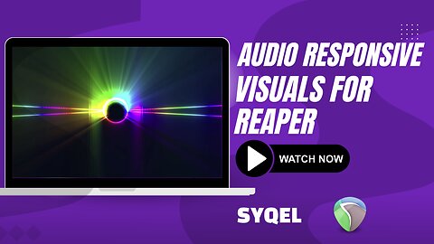 Music Visualizer for Reaper