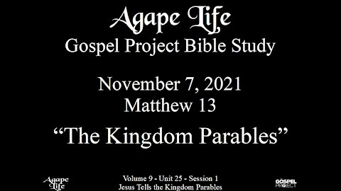 Kingdom Parables