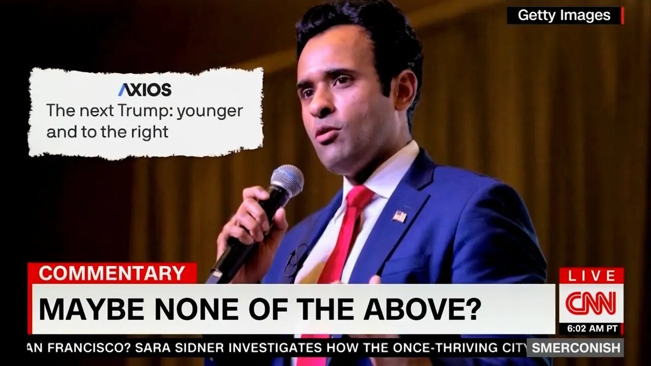 Vivek Ramaswamy Takes on CNN's Real Smerconish: Ukraine Policy & Voting ...