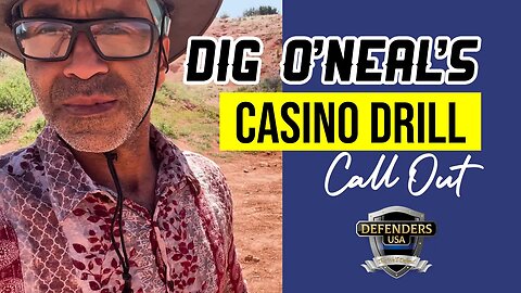Dig O'Neal Accepts The Challenge! | The Casino Drill Call Out from Adam Winch, Defenders USA