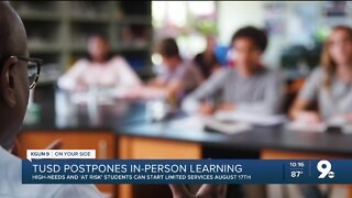 TUSD postpones in-person learning until October