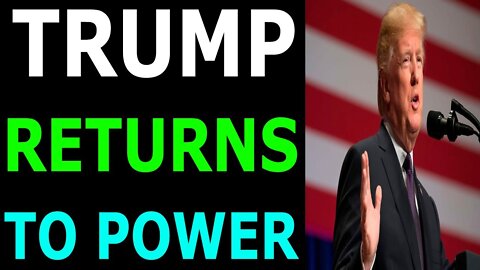 BLACKOUTS & INTERNET DOWN! TRUMP RETURNS TO POWER - TRUMP NEWS