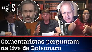 EXCLUSIVO: Entrevista durante a live de Jair Bolsonaro de 30/07/20