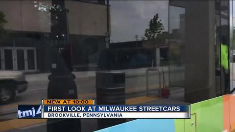 First Look: The Milwaukee Streetcars coming together in Pennsylvania