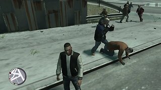 GTA IV : The NPCs Running The 30!?