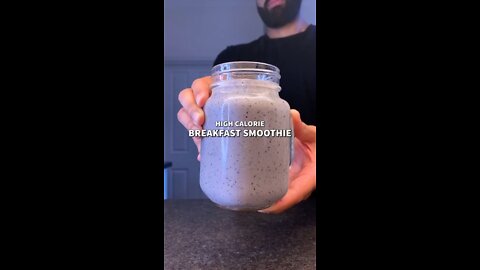 High Calorie Breakfast Smoothie
