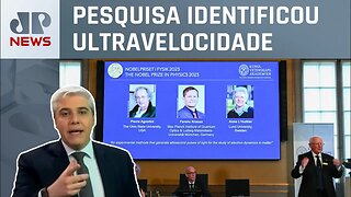 Trio de cientistas recebe Prêmio Nobel de Física por pesquisas com elétrons; Marcelo Favalli analisa