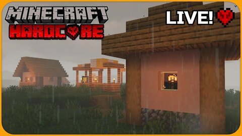 Finding Home and Building Our First House - ⛏ Minecraft Hardcore 1.19.2 / Longplay [S5 | EP2]