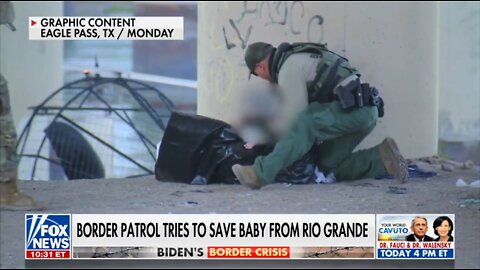 Border Patrol Agent Tries To Save Baby After She Was Rescued From Rio Grande