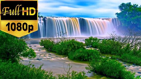 Mesmerizing Waterfall Spectacle: Royalty-Free Stock Footage for Your Creative Projects