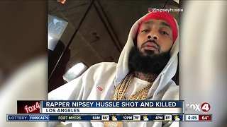 Rapper Nipsey Hussle shot and killed