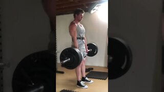 3x3 340 lbs pause deadlifts #shorts