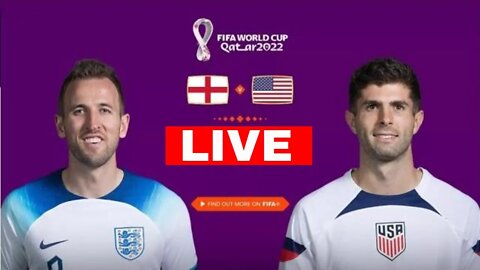 England vs United States | FIFA World Cup Qatar 2022 | Live