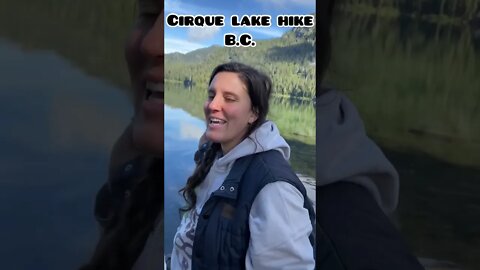 Cirque lake hike #bc #beautifulbc #lake #hike #goodtimes