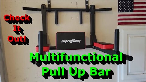Multifunctional Wall Mounted Pull Up Bar - Install & Review