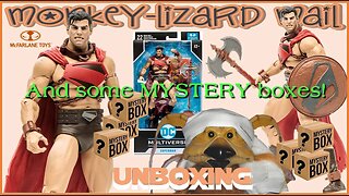 SUPERMAN THE BARBARIAN & MYSTERY UNBOXINGS MoNKeY LiZaRd Mail