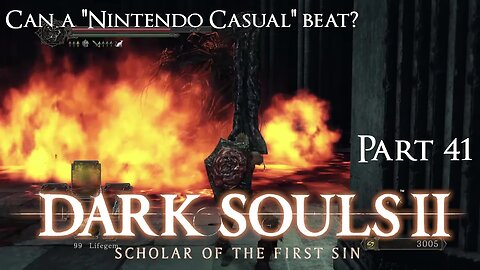 Ultima Plays - Dark Souls 2 - Undead Crypt is kinda lively