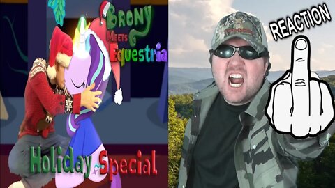 Brony Meets Equestria - A Mistletoe By The Fireplace REACTION!!! (BBT)
