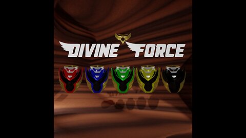 power rangers divine force 3d modelling video