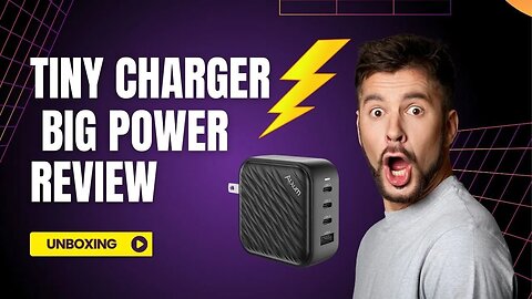 Tiny Charging Brick Big Power