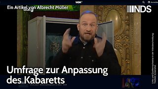 Umfrage zur Anpassung des Kabaretts | Albrecht Müller | NDS-Podcast