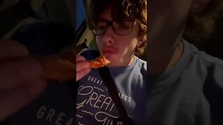 Big ol’ Chicken Tender #shorts #viral #fyp #trending #food #mukbang #chicken #raisingcanes #spicy