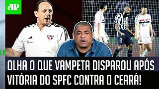 "POR%@! Teve gente que FALOU ISSO no jogo do São Paulo? Cara, FUTEBOL NÃO..." Vampeta DISPARA!