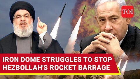 Hezbollah's Katyusha 'Revenge'; Iran-linked Group Pounds North Israel With 65 Rockets | Watch