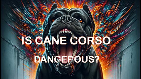 Is cane corso dangerous?