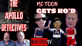 #197 Apollo Detectives | Breaking down the MC Toon Beatdown #Nasa #hoax