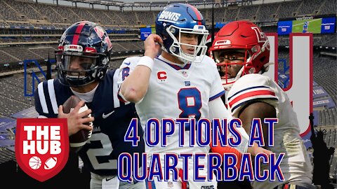 The Giants have 4 Options at Quarterback for the 2022 season