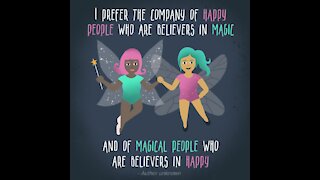 I prefer the company of happy people [GMG Originals]
