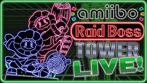 Amiibo here to slap humans silly. Amiibo Raid Boss Tower (Splice Stream #1089) Part Dos