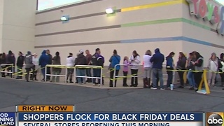 Shoppers flock for Black Friday deals